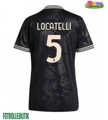 Juventus Manuel Locatelli #5 Tredje Tröja Kvinnor 2025-26 Kortärmad